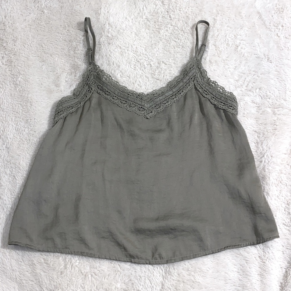 Hollister silky tank top